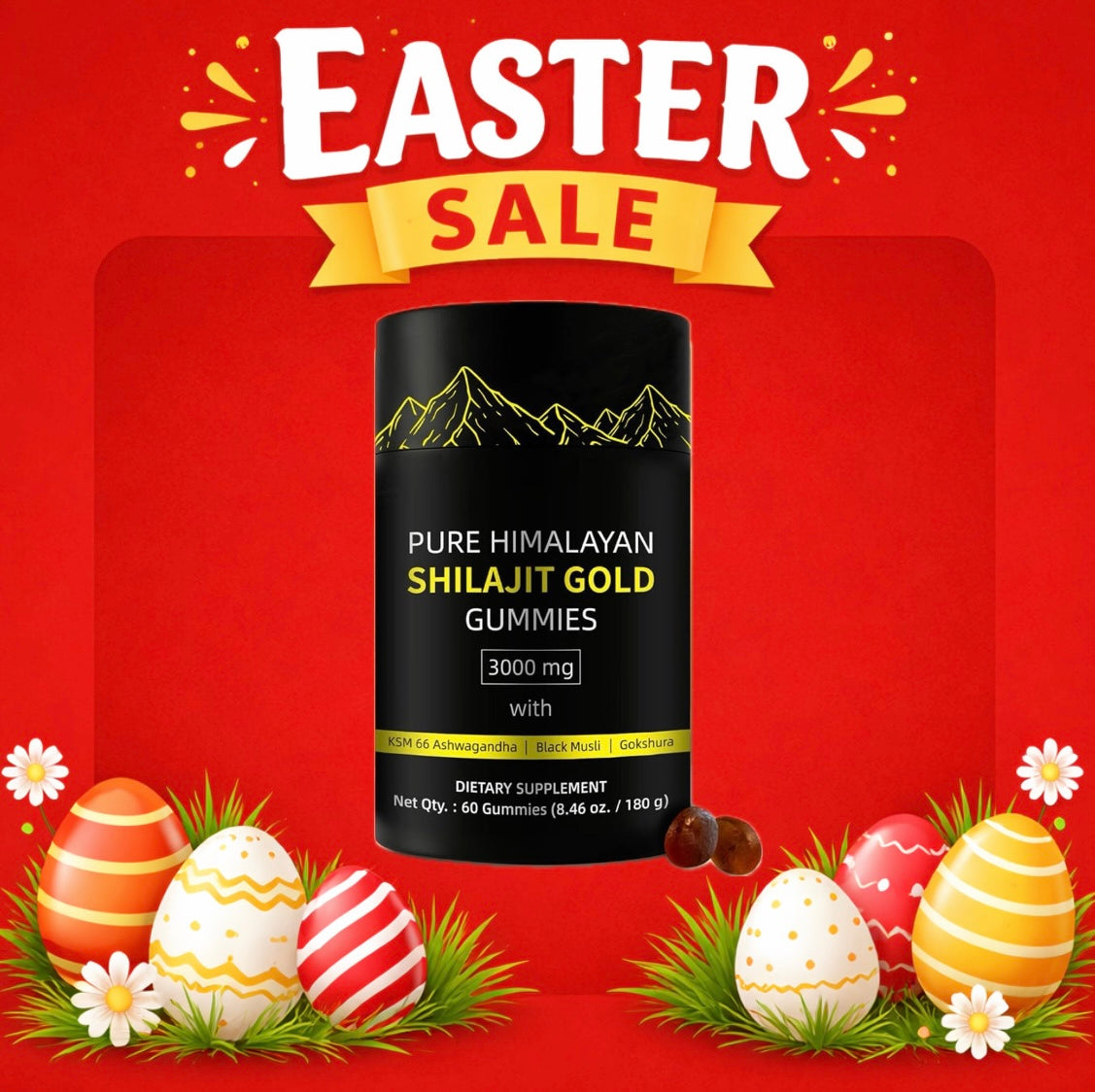 Pure Himalayan Shilajit Gold Gummies